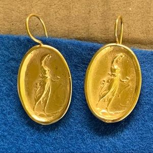 EXTASIA Gold Tone Earrings